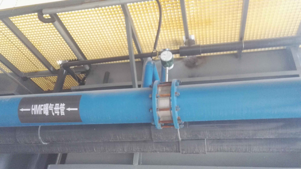 燁立渦街流量計使用現場